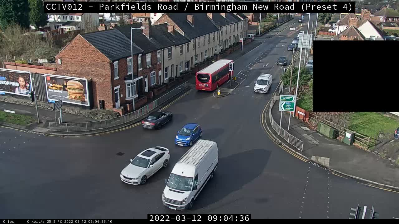 Parkfields Road / Birmingham New Road